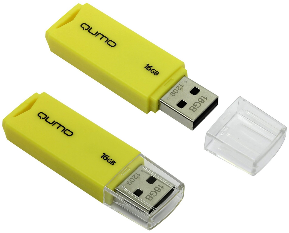 USB-флешка QUMO Tropic 16Gb Yellow