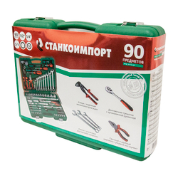 Набор инструмента (90 предметов) СТАНКОИМПОРТ НАБ.14.12.90