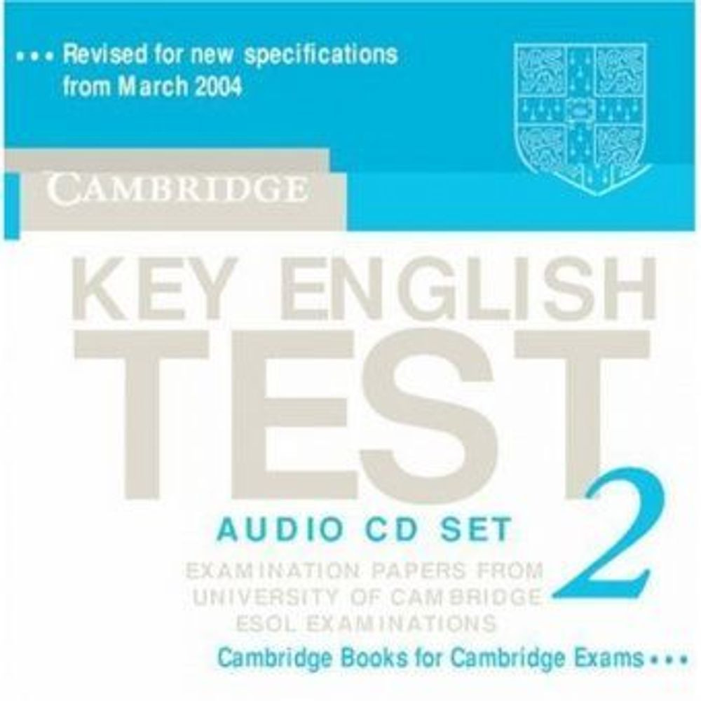 Cambridge Key English Test 2 Audio CDs (2)