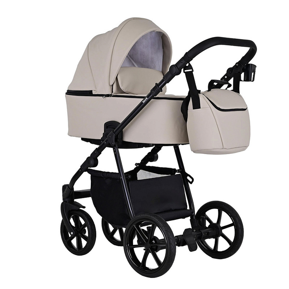 Детская коляска Pituso Tossa Кожа 2 в 1 TS/25/5 Latte