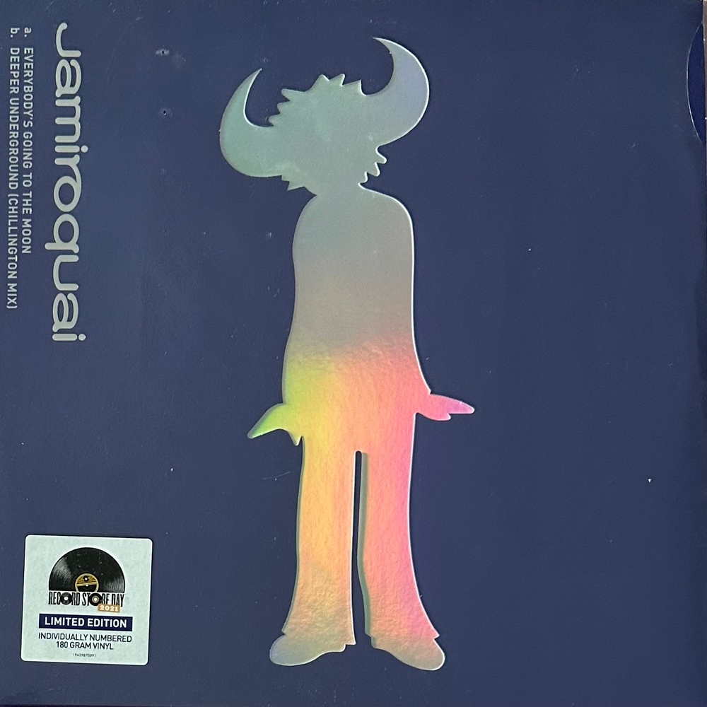 Jamiroquai ‎– Everybody's Going To The Moon (Европа 2021г.) 12", 45 RPM