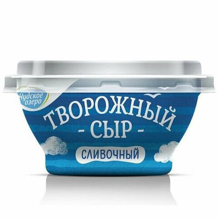 Сыр творожный 60%, "Cream Cheese" Чудское Озеро, 150 г