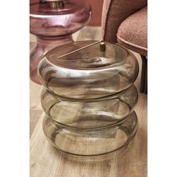 Столик приставной Vivlend, Ø38 см, серо-зеленый