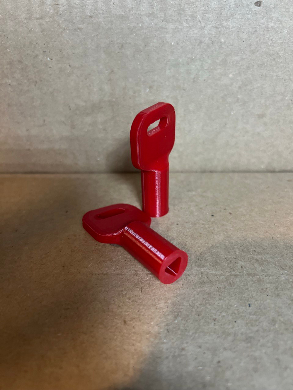 Ключ разблокировки для ворот CAME DoorHan GROW трёхгранный 2 шт. 119RIY077S 119RIY077