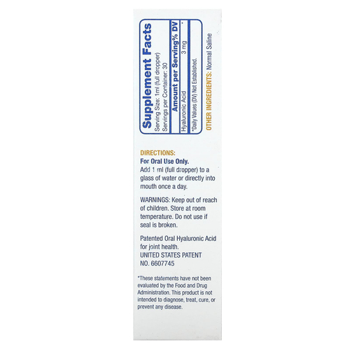 Hyalogic, Synthovial Seven®, гиалуроновая кислота для суставов, кожи и глаз, 30 мл (1 унция)