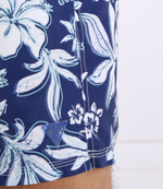 Шорты для плавания SWIMTRUNK MEDIUM IBISCUS AOP Guess Underwear - темно-синий(F3GT18 TEL62)