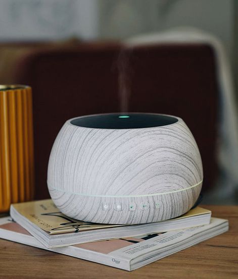 Ультразвуковой аромадиффузор-Bluetooth колонка Mandala Blanc, Sens