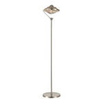 SL6115.105.01 Торшер ST-Luce Никель/Дымчато-Серый LED 1*19W 3000K