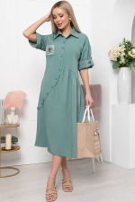 Платье "Индира" (малахит) НЬЮ П5941 LT Collection (Акция)