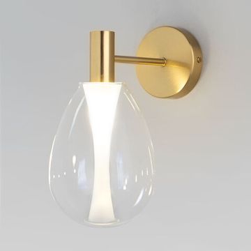 60175/1/ настенный светильник/ латунь