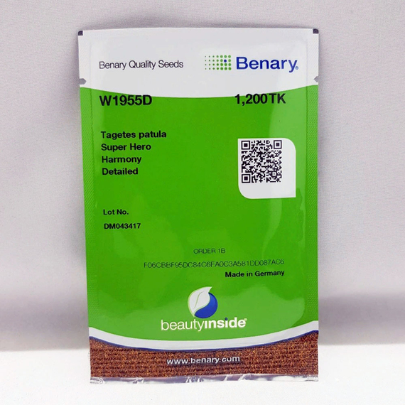 Бархатцы отклоненные SUPER HERO HARMONY (DETAILED) – фото 2