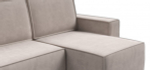 Угловой диван Норд Велюр Монолит латте