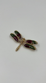 Брошь Стрекоза Monet