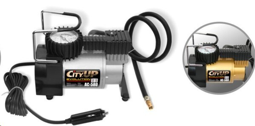 Компрессор поршневой TORNADO EVOLUTION 12В в сумке (City UP)