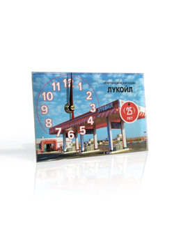 Настенные часы "lukoil stol" Декор для дома, подарок