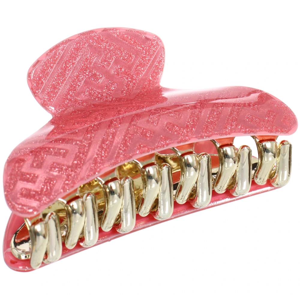 Заколка-краб для волос « ЭЙФОРИЯ», райя, микс 6 цветов, 7см (блистер Кокетка)