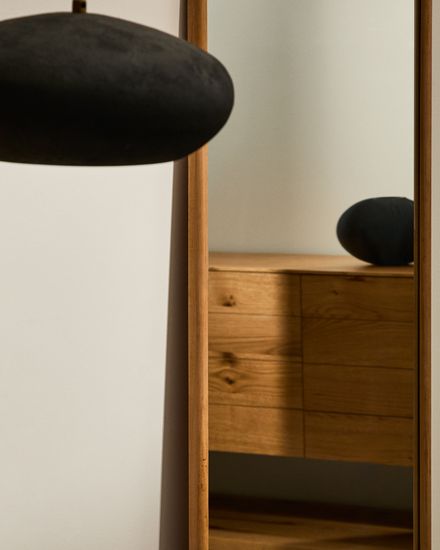 Зеркало Milsa в раме из тикового дерева 54 x 154 см