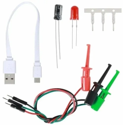 LCR-T7 Tester, Тестер радиодеталей, измеритель RLC, определитель типа и цоколевки компонентов, ESR и Vloss метр