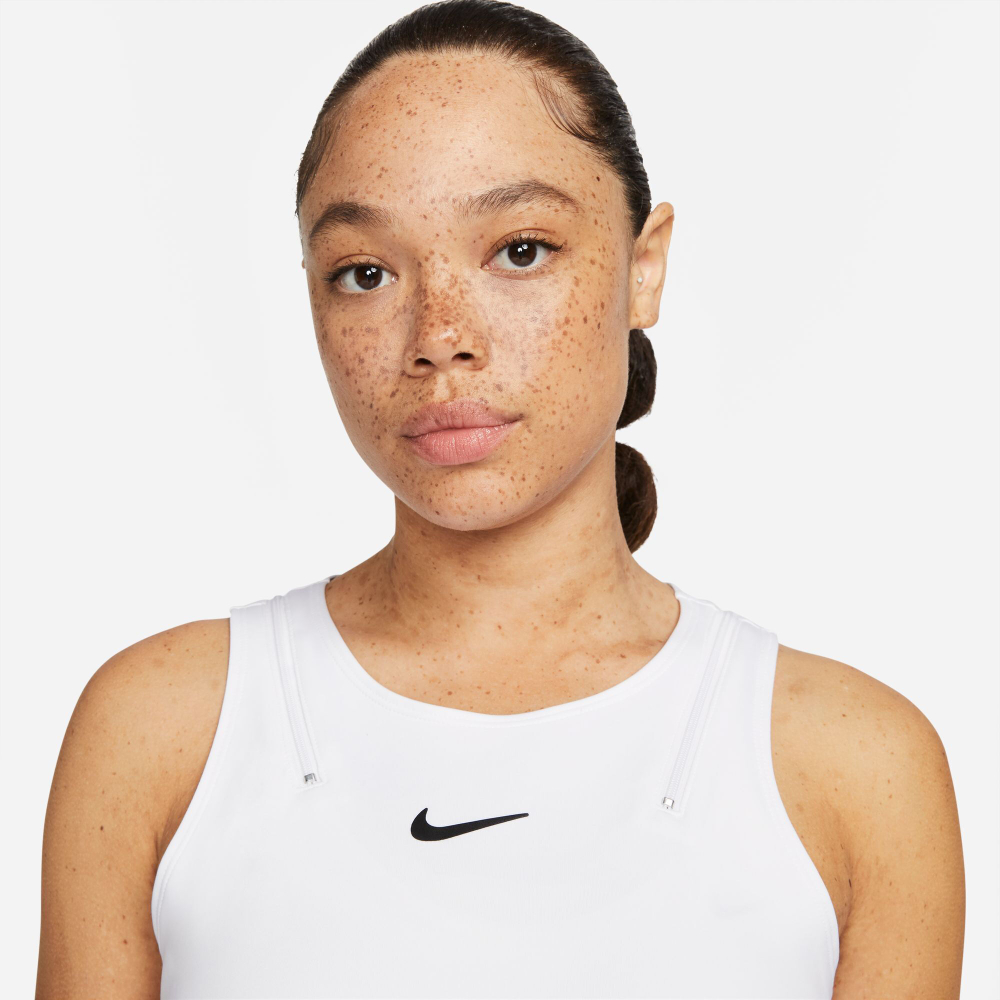 Женская теннисная майка Nike Court Dri-Fit Slam NT LN Tank Top Women - White