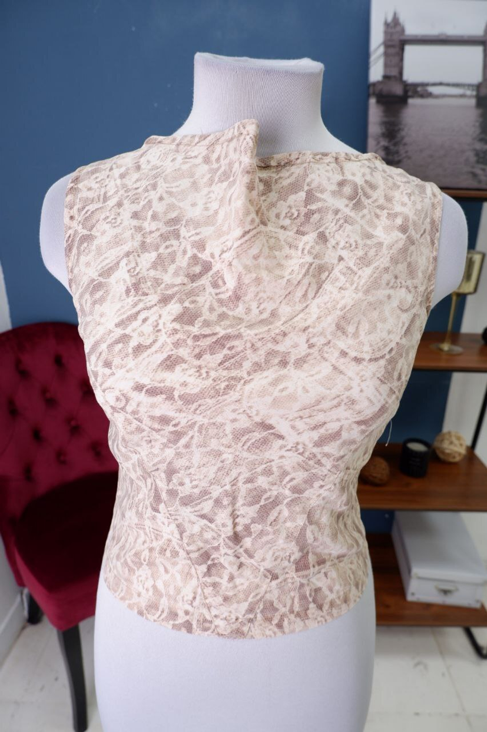 Блузка Collezione Bartelli модная 44 размер, новая