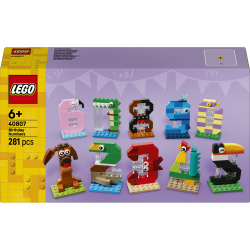 Конструктор LEGO Icons 40807 Цифры ко дню рождения — фото 11