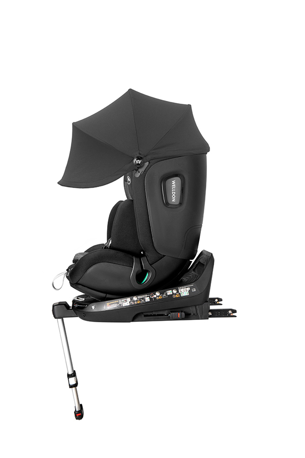 Welldon Автокресло smart rotate 2 pro+ 0-25 iSize 40-125см (Ebony)