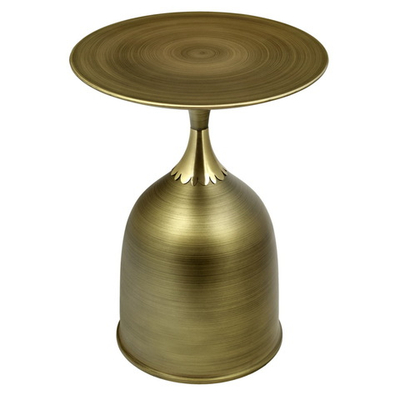 Кофейный столик Stupa 40x54см, латунь, металл