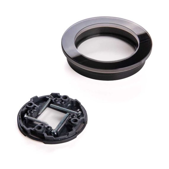 Рамка на 1 пост черная Werkel W0015108 4690389166426