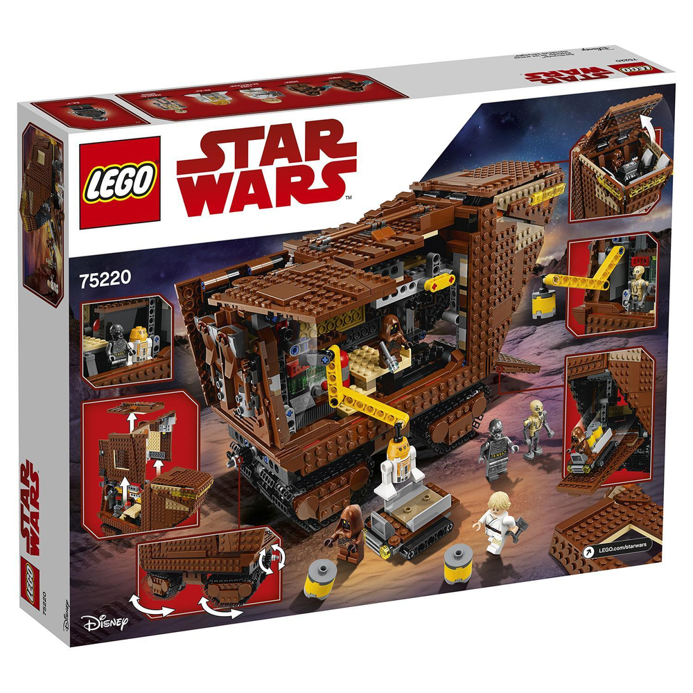 LEGO Star Wars: Песчаный краулер 75220 — Sandcrawler — Лего Звездные войны Стар Ворз