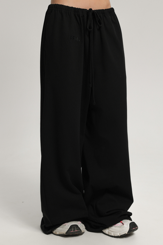 Брюки из хлопкового трикотажа