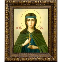 Иулия (Юлия) Карфагенская мученица. Икона на холсте.
