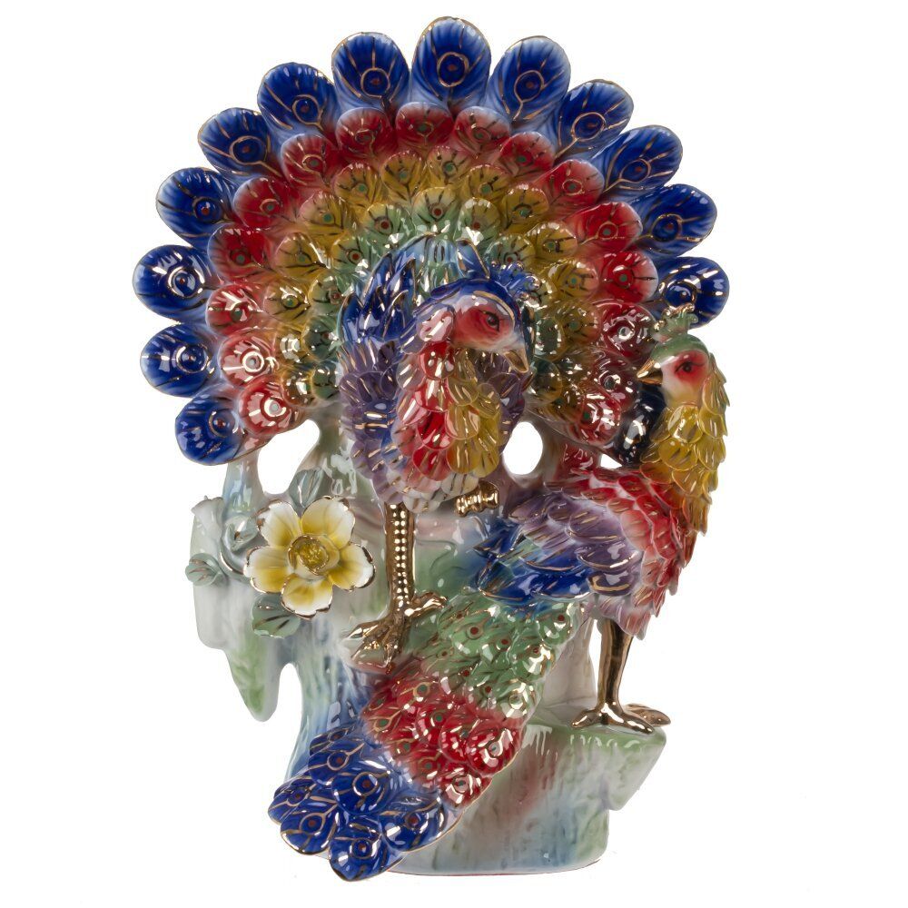 GAEM Фигурка декоративная "Павлины", L16 W10 H25,5 см