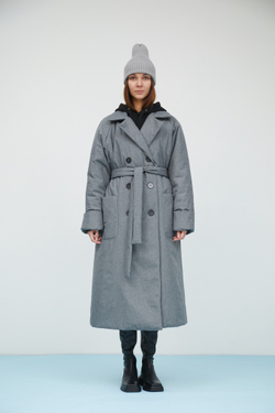 Плащ-пуховик