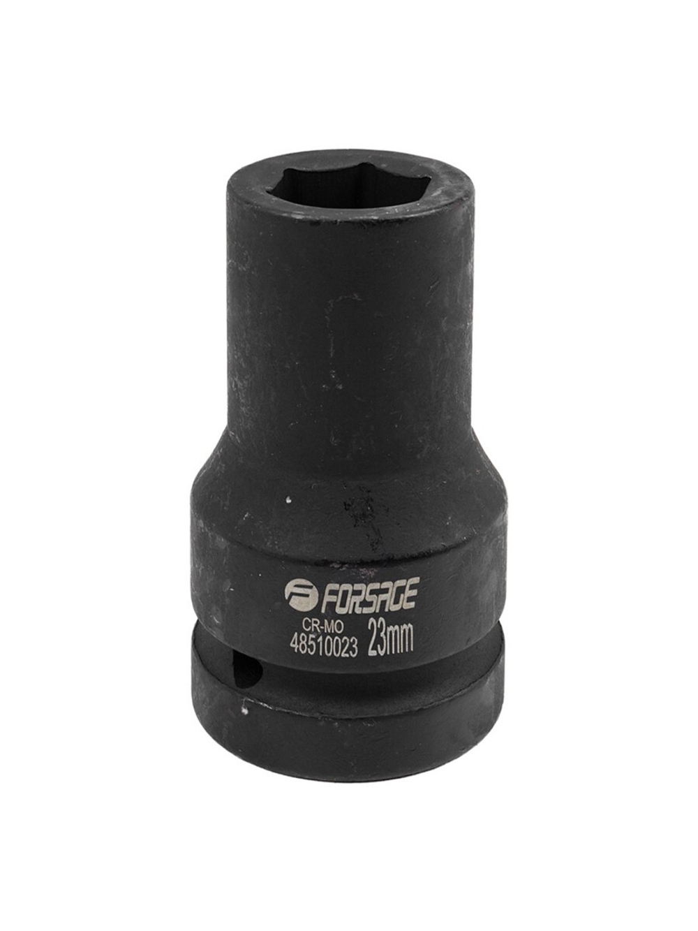 Головка ударная глубокая 1'', 23мм (6гр.) Forsage F-48510023