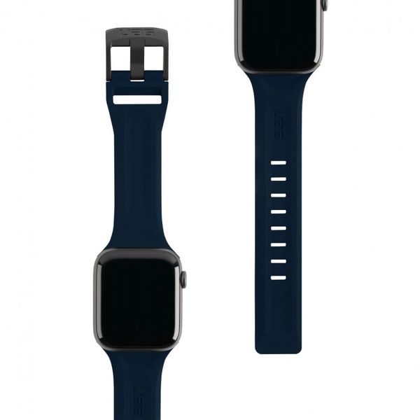 Ремень силиконовый UAG Scout Silicone для Apple Watch 44/42 темно-синий (Mallard)