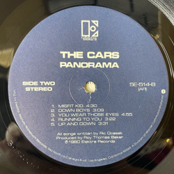 Винтажная виниловая пластинка LP The Cars Panorama (USA 1980)