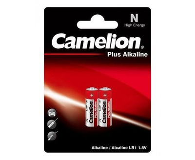 Батарейка Camelion Plus LR1 N BL2 Alkaline 1.5V (2/12/384) 2 батарейки