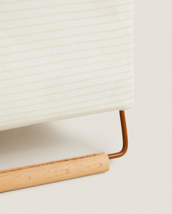 Zara Home Корзина из металла, цвет разноцветный, 60 см