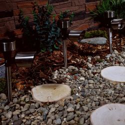 USL-C-690-MT375 SPOT SET24 Садовый светильник на солнечной батарее. в составе набора из 24шт. Белый свет. 1xААA Ni-Cd аккумулятор в-к. IP44. TM Uniel.