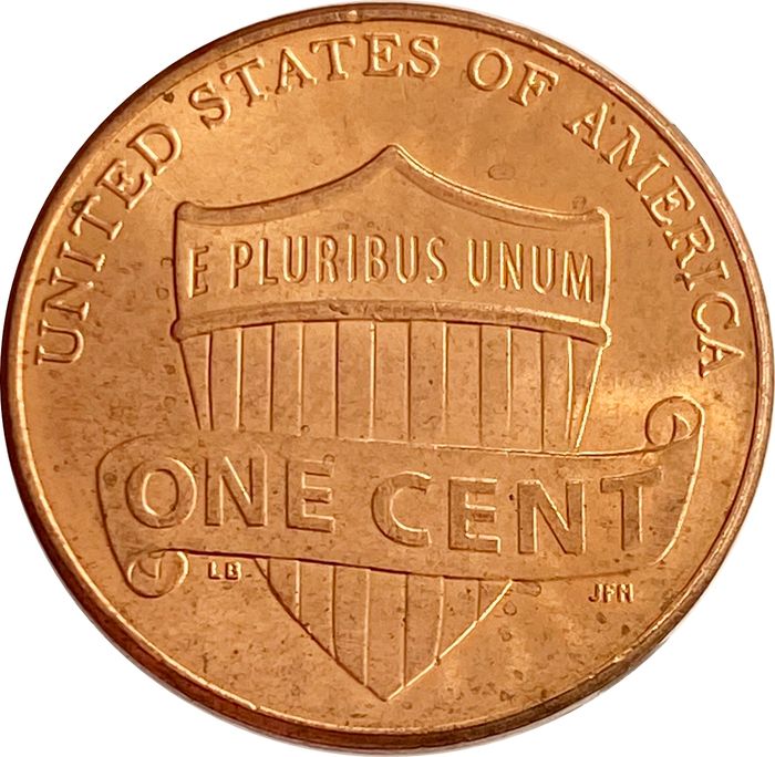 1 цент 2010-2021 США