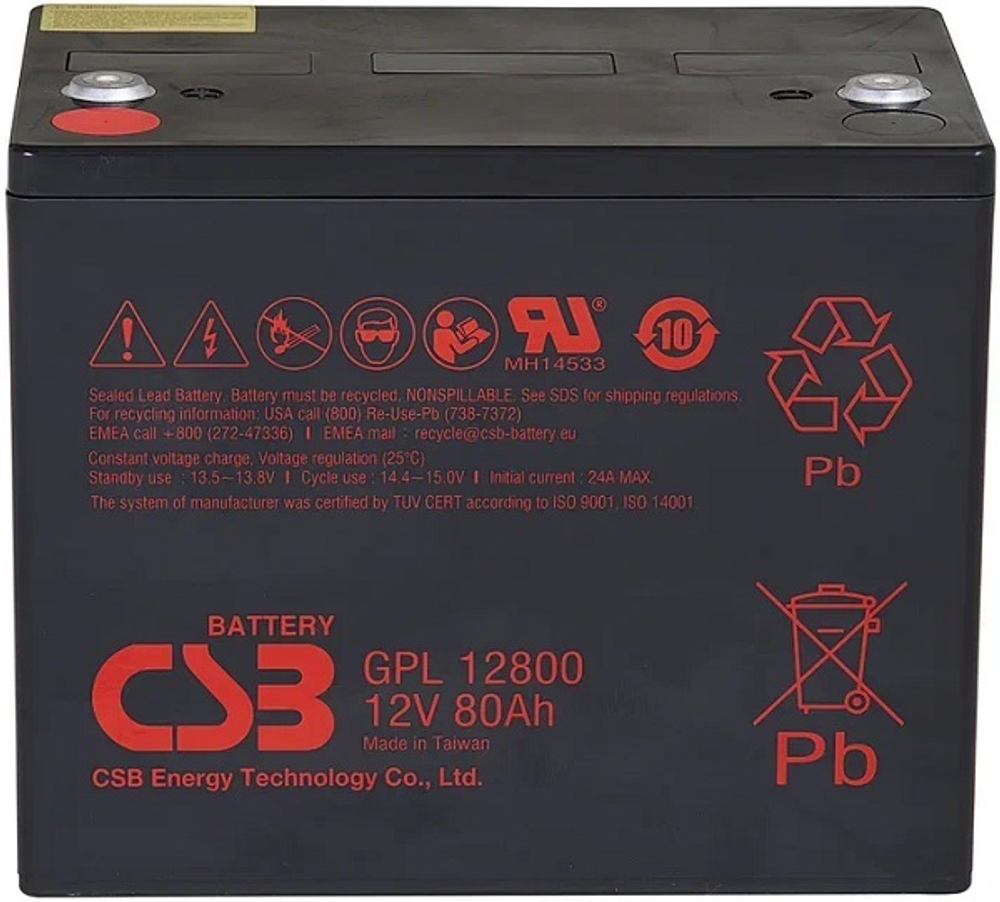 Аккумулятор  CSB GPL12800