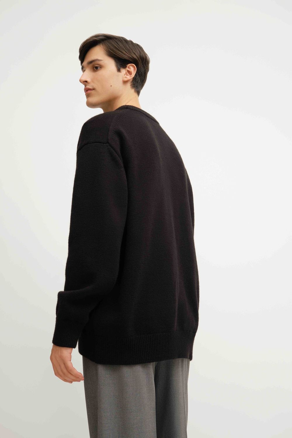 Свитер Weme Оверсайз черный