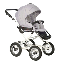 Детская коляска Indigo Barbara 21 Classic 2 в 1 Ba04 св.серый