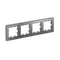 Рамка 4-м AtlasDesign универс. сталь SE ATN000904