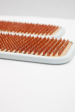 Доска садху Дерево инь-янь медные гвозди