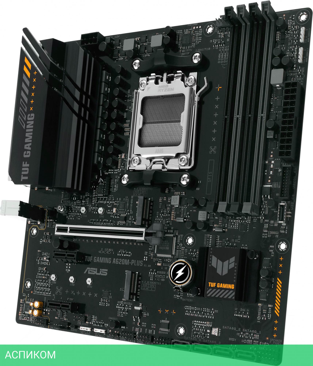 Материнская плата ASUS TUF Gaming A620M-Plus (90MB1EZ0-M0EAY0)