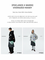 товары POCLANOS X MARDI OVERSIZED HOODY