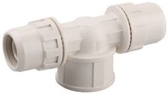 ЗУБР ШиреФит, штуцер с гайкой - кран запорный - штуцер с гайкой, 26 мм, запорный кран (51570-26)