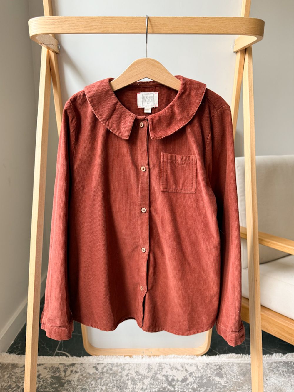 Вельветовая рубашка Bonheur Du Jour, 140