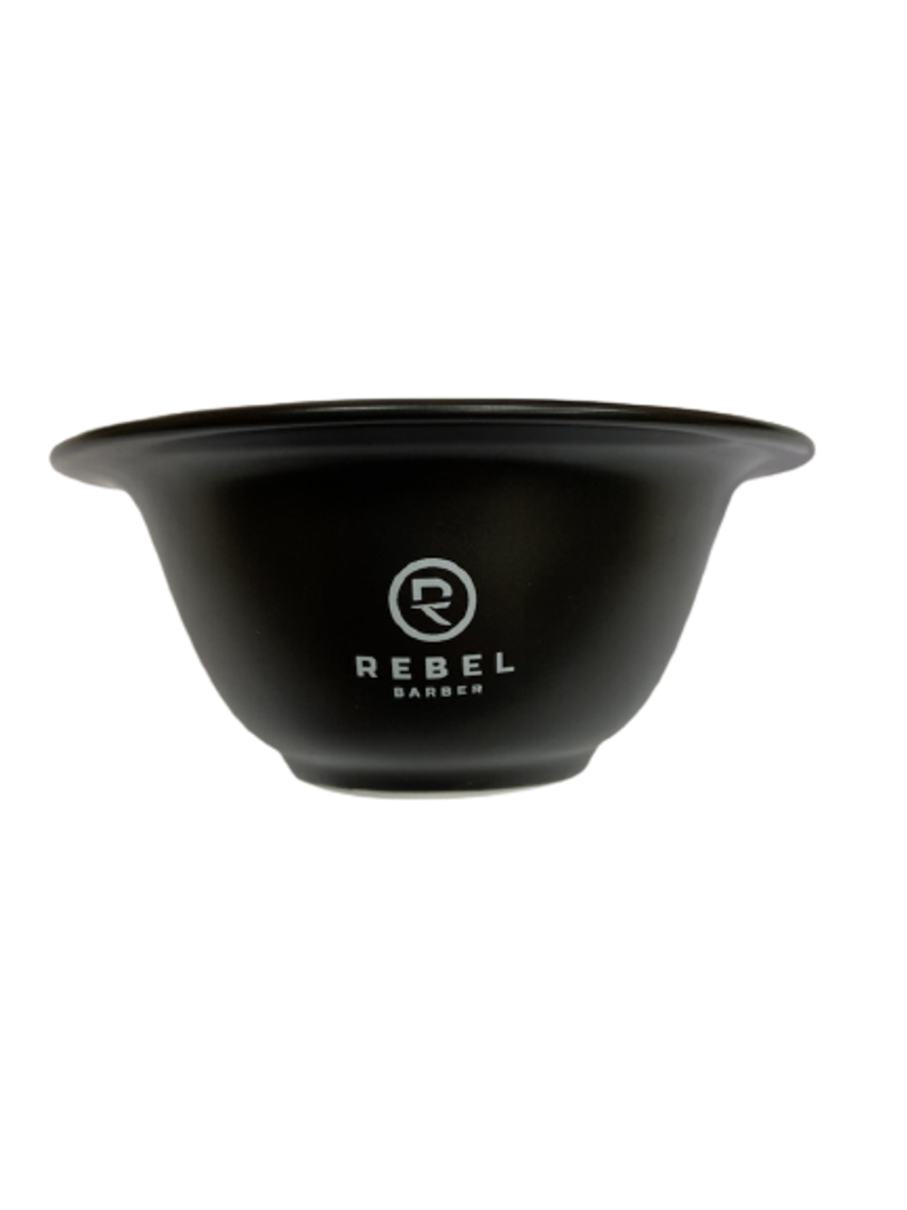 REBEL BARBER Black Matt Shaving Bowl - Фарфоровая чаша для бритья